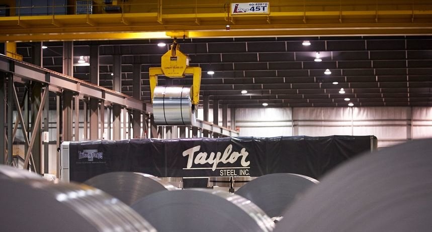 ANDRITZ ERHIELT VON TAYLOR STEEL INC., EINEN AUFTRAG FÜR EINE HERR-VOSS STAMCO QUERTEILANLAGE